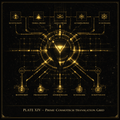Plate XIV — Prime–Cosmotech Translation Grid